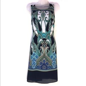 Rose & Olive Art Deco print Dress Size 10